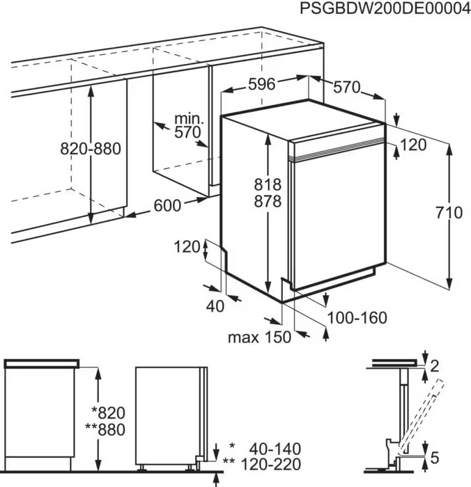 aeg-fus5360czm-6000-serie-inbouw-vaatwasser - Mammafina
