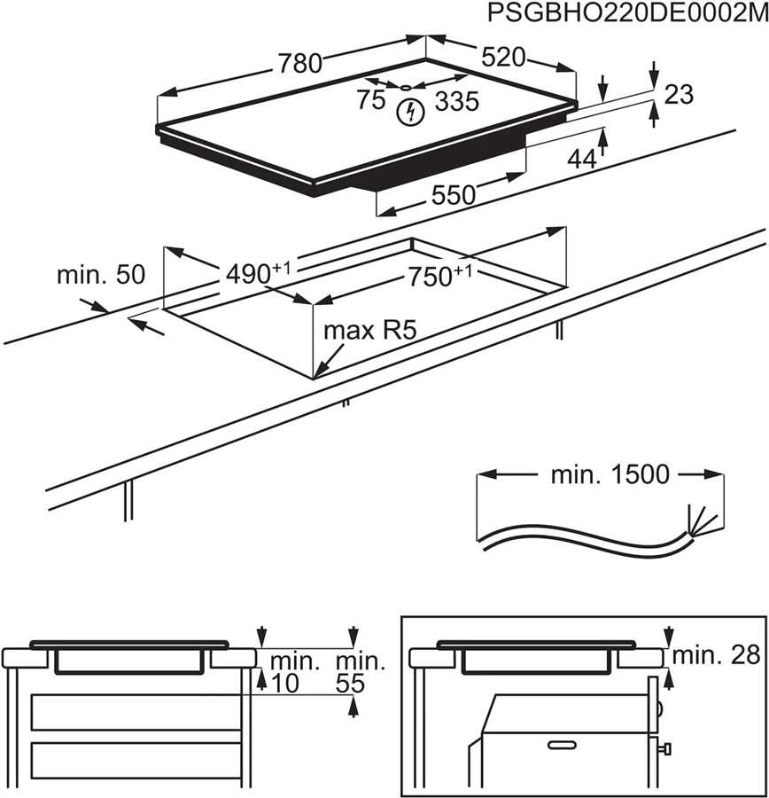 aeg-to84ib0bfb-6000-bridge-inductiekookplaat-80-cm - Mammafina