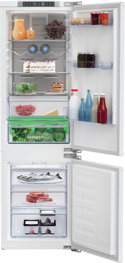 Beko BCNA275E4FN inbouw koelvriescombinatie