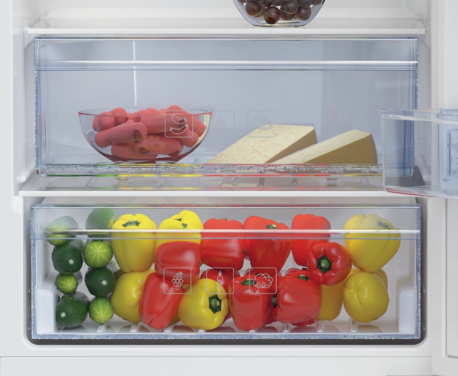 beko-bcsa285e4sn-geintegreerde-koel-vriescombinatie - Mammafina