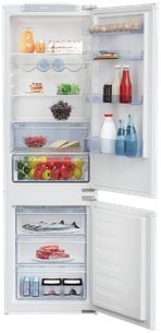 Beko BCSA285E4SN Geïntegreerde Koel-vriescombinatie