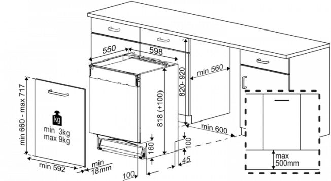 beko-bdin38644d-inbouw-vaatwasser - Mammafina