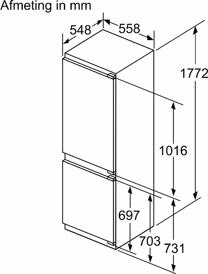 bosch-kin86adb0-serie-6-inbouw-koel-vriescombinatie - Mammafina