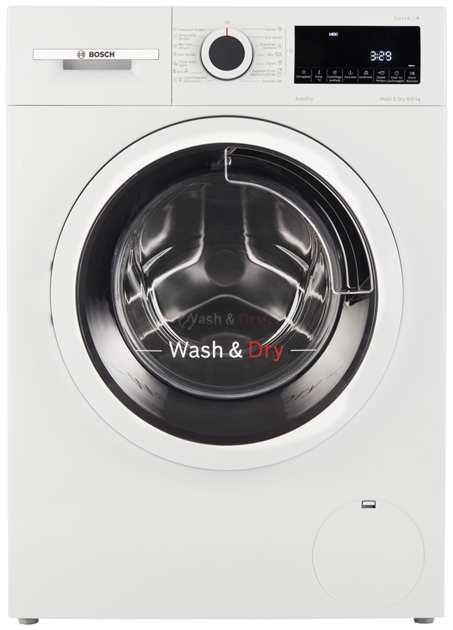 Bosch WNA13400NL Serie 4 was-droogcombinatie