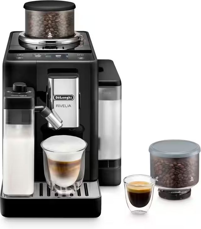 DeLonghi EXAM440.55.B Rivelia Volautomatische Koffiemachine Onyx Black