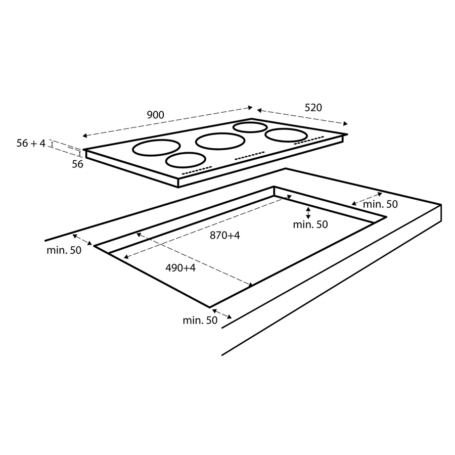 inventum-iki9035mat-inductiekookplaat - Mammafina