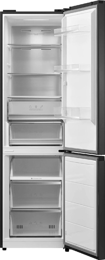inventum-kv2010b-koel-vriescombinatie-zwart - Mammafina