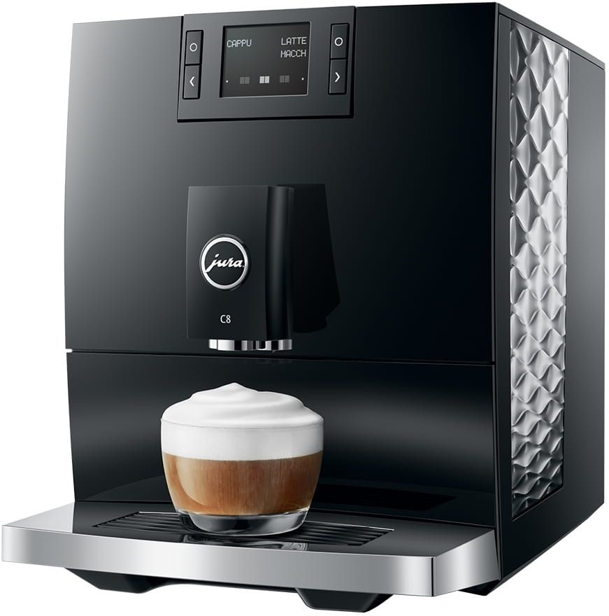 JURA C8 Piano Black (EA) Volautomatische Koffiemachine