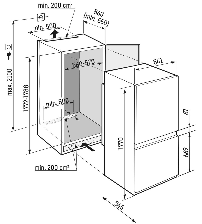 liebherr-icnsd-5123-22-inbouw-koel-vriescombinatie - Mammafina