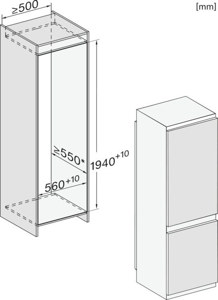 miele-kfn-7833-d-inbouw-koel-vriescombinatie - Mammafina