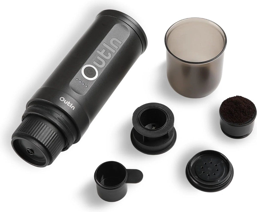 outin-nano-draagbare-espresso-machine-space-grey - Mammafina
