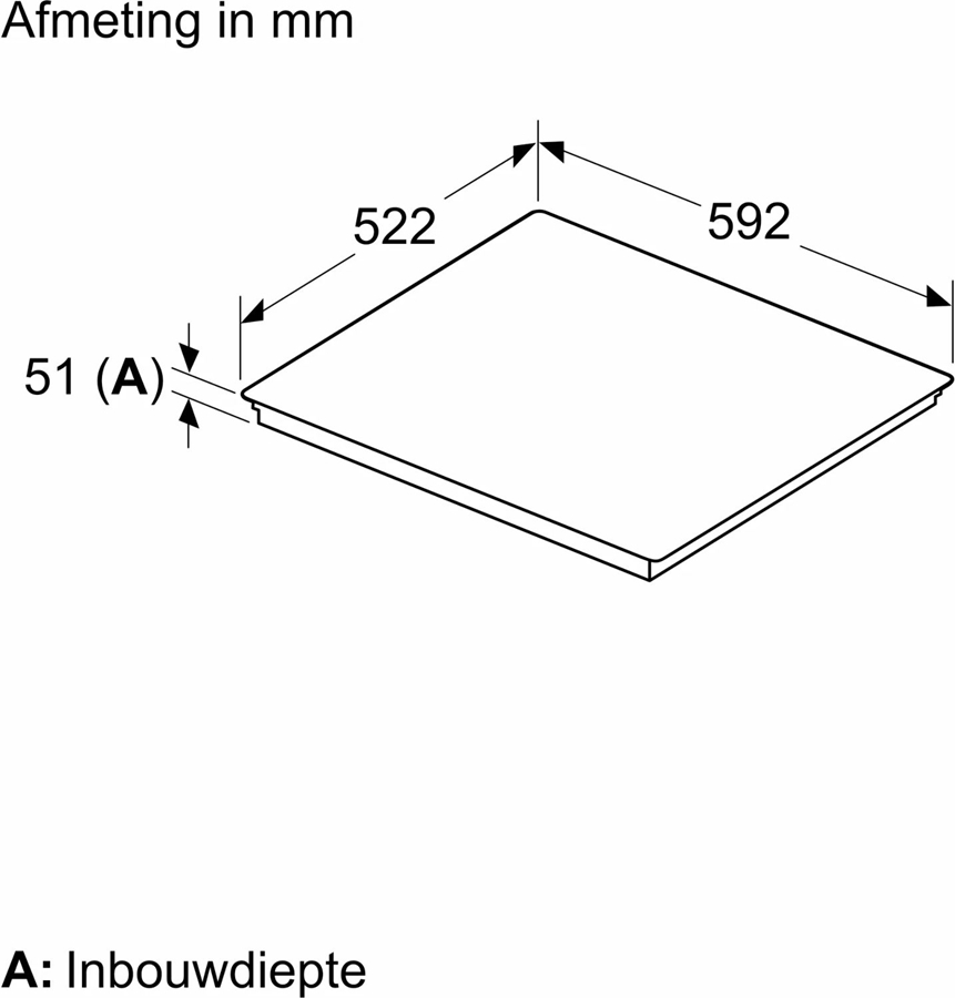 siemens-eh61rheb1e-iq100-inductiekookplaat - Mammafina