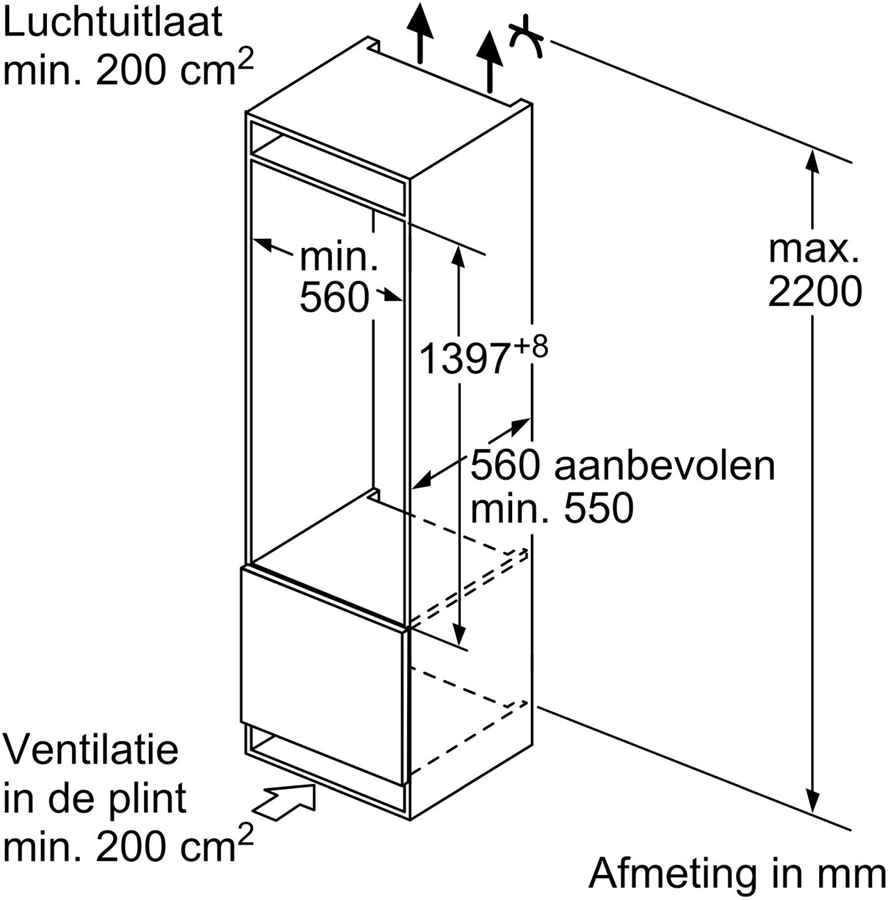 siemens-ki51fade0-iq700-inbouw-1-deurskoelkast - Mammafina