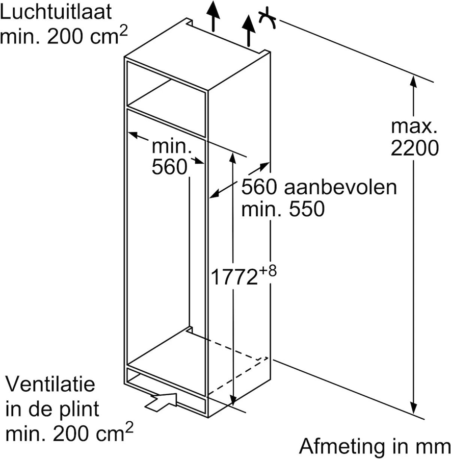 siemens-ki81redd0-iq500-extraklasse-inbouw-koelkast - Mammafina