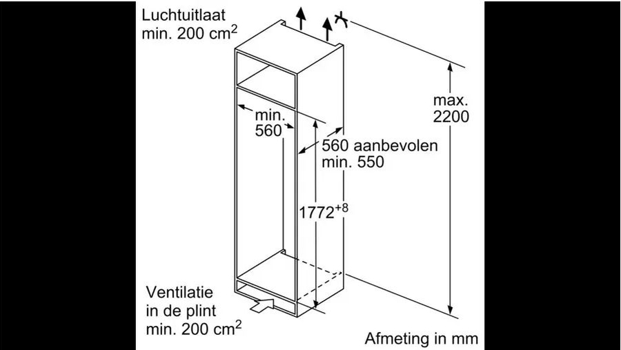 siemens-ki82lvfe0-inbouw-koelkast-met-vriesvak - Mammafina