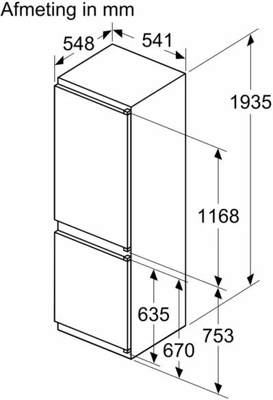 siemens-ki96nnse0-iq100-inbouw-koel-vriescombinatie - Mammafina