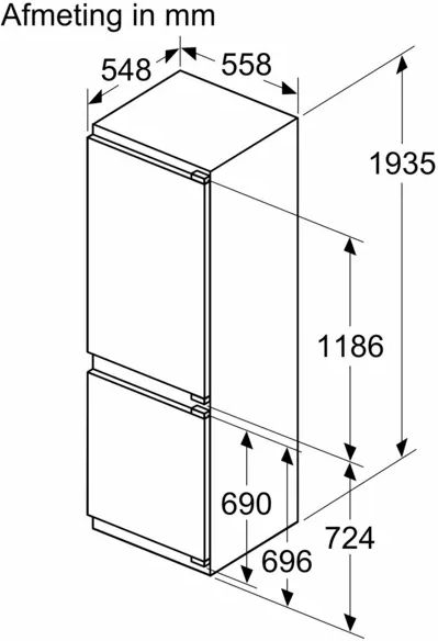 siemens-ki96nvfd0-iq300-koel-vriescombinatie - Mammafina