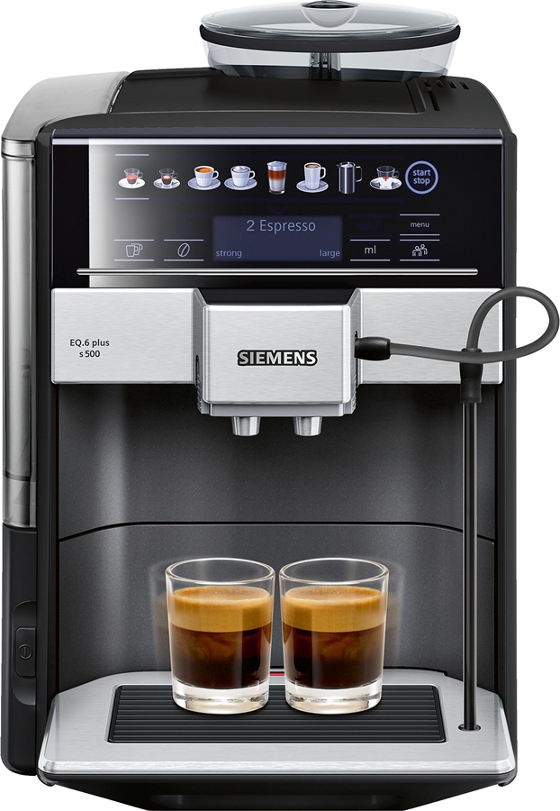 Siemens TE655319RW EQ.6 plus s500 Volautomatische Koffiemachine - Zwart