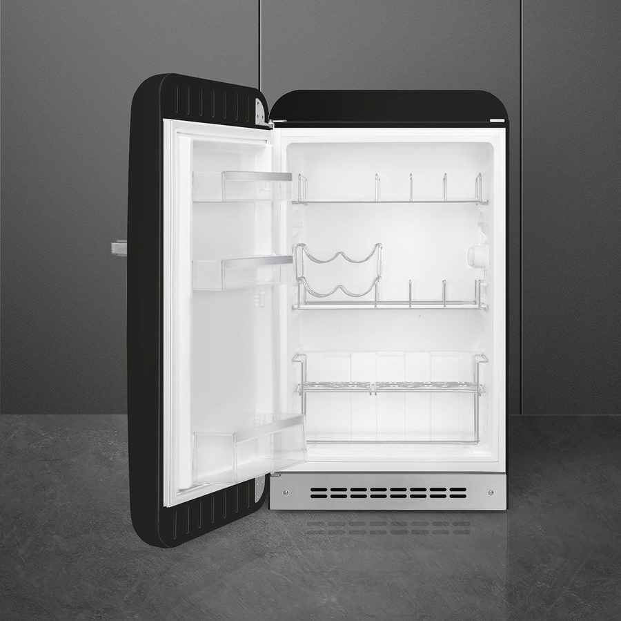 smeg-fab10hlbl6-vrijstaande-koelkast-50s-style-zwart - Mammafina