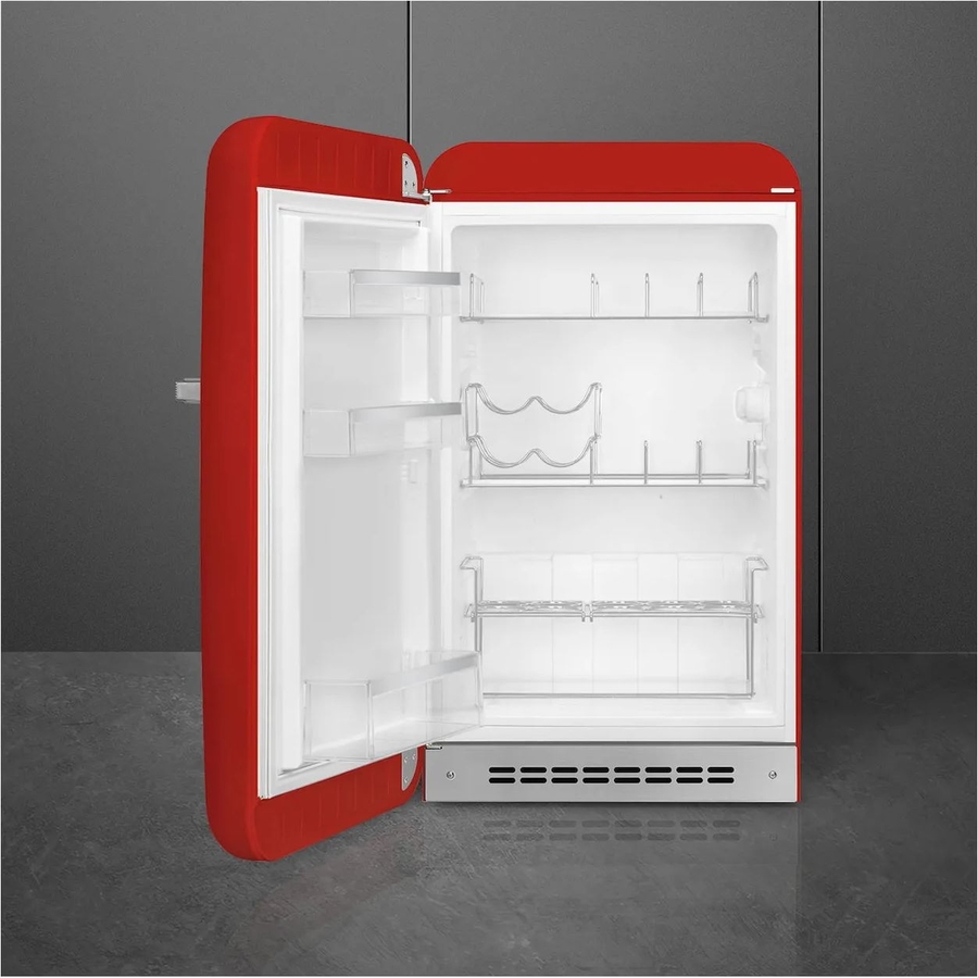 smeg-fab10hlrd6-vrijstaande-koelkast-50s-style-rood - Mammafina