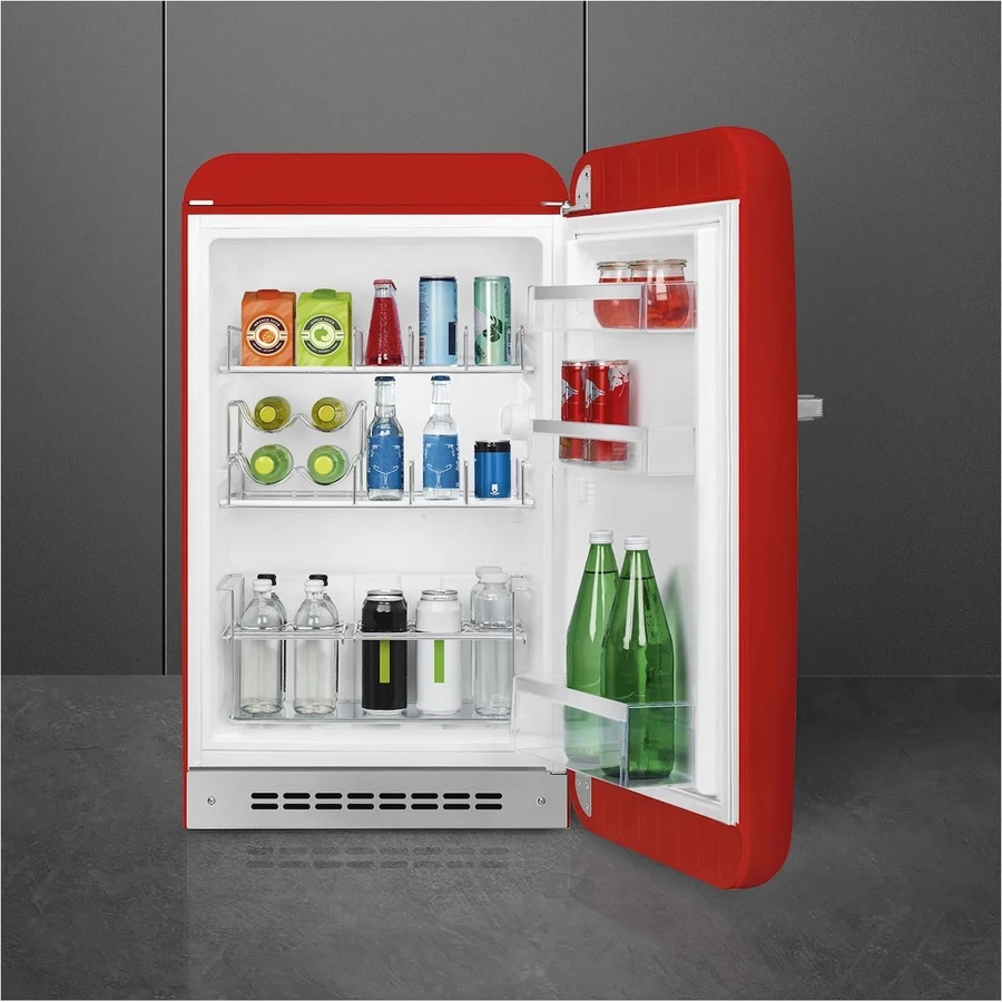 smeg-fab10hrrd6-vrijstaande-koelkast-50s-style-rood - Mammafina