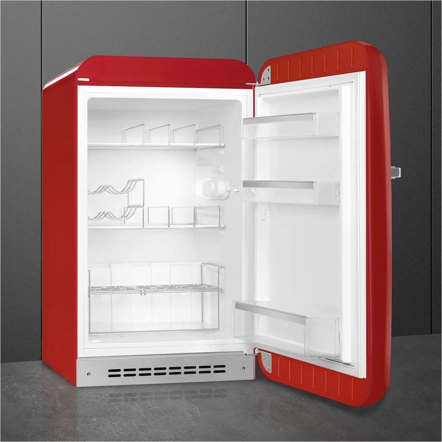 smeg-fab10hrrd6-vrijstaande-koelkast-50s-style-rood - Mammafina