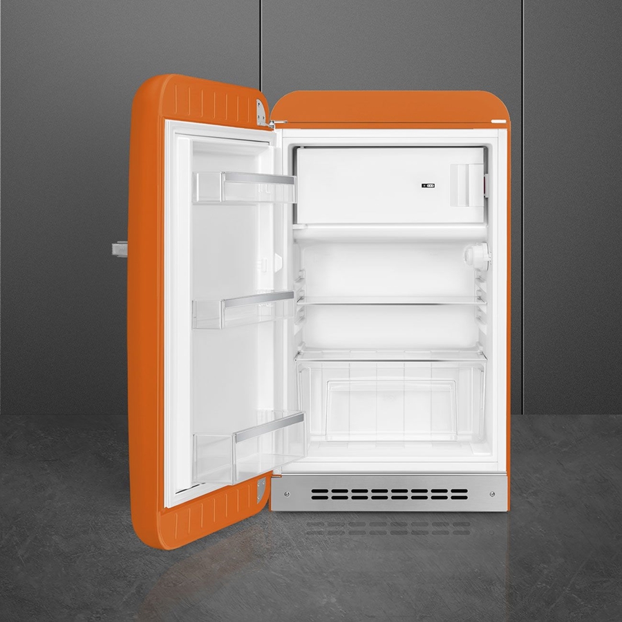 smeg-fab10lor6-koelkast-50s-style-oranje-scharnier-links - Mammafina