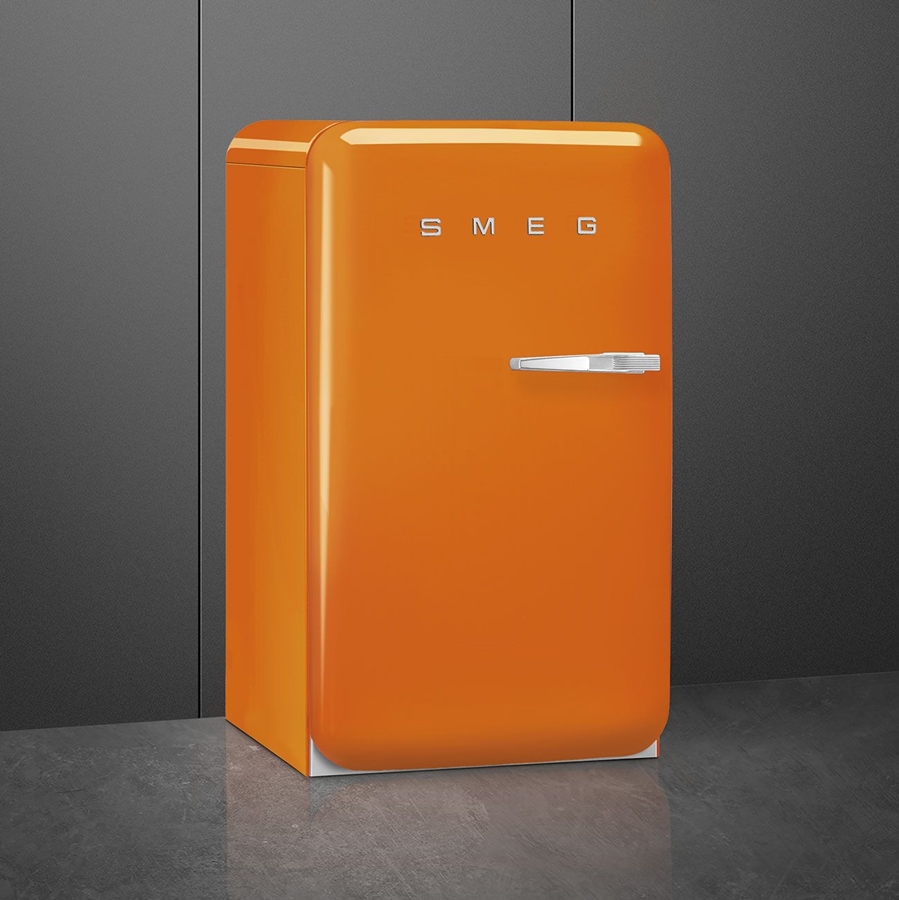 smeg-fab10lor6-koelkast-50s-style-oranje-scharnier-links - Mammafina