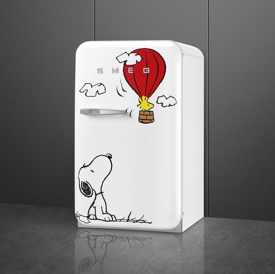 smeg-fab10rdsn6-vrijstaande-koelkast-snoopy-wit - Mammafina