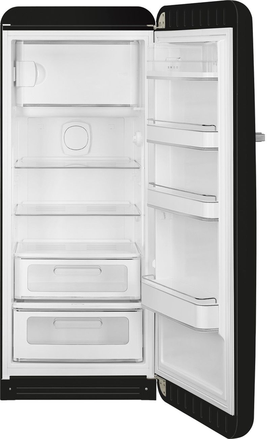 smeg-fab28rdblm6-koelkast-50s-style-mat-zwart - Mammafina