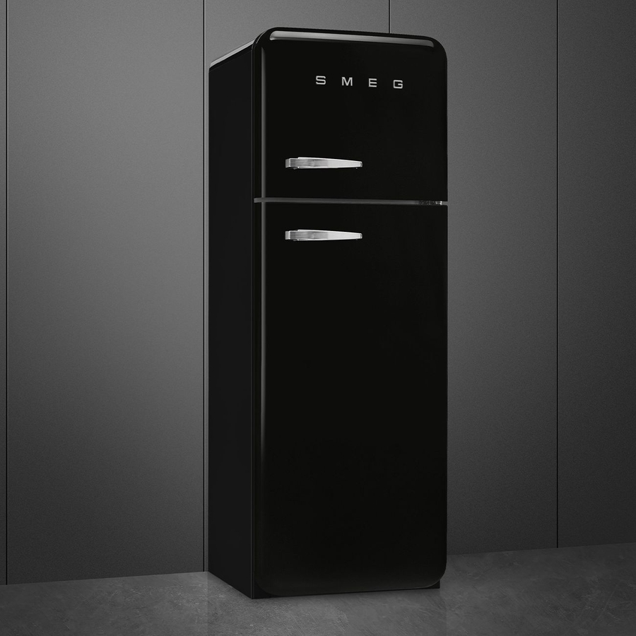 smeg-fab30rbl6-koel-vriescombinatie-50s-style-zwart - Mammafina
