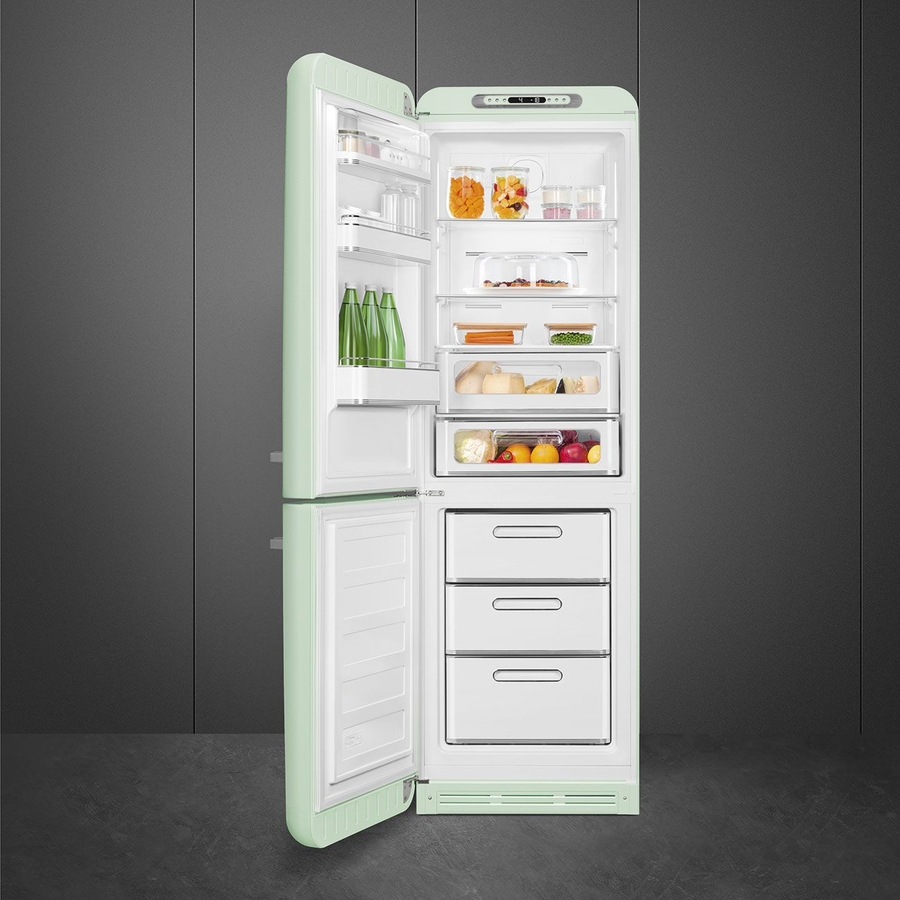 smeg-fab32lpg6-koel-vriescombinatie-50s-style-watergroen - Mammafina