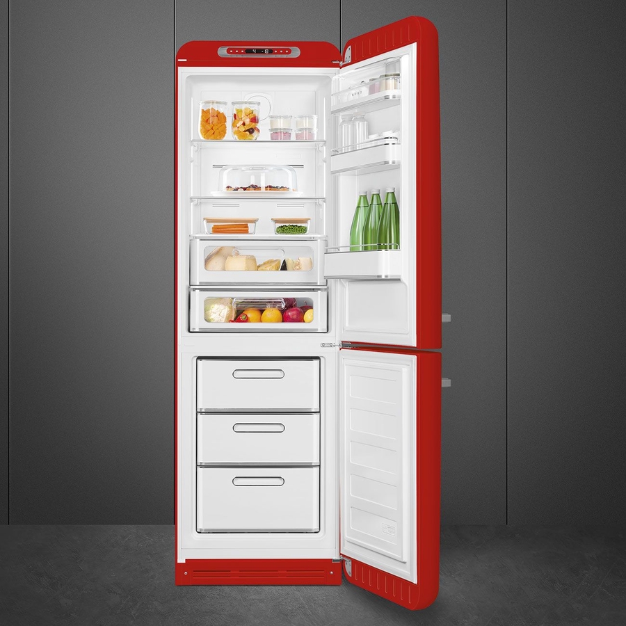 smeg-fab32rrd6-koel-vriescombinatie-50s-style-rood - Mammafina