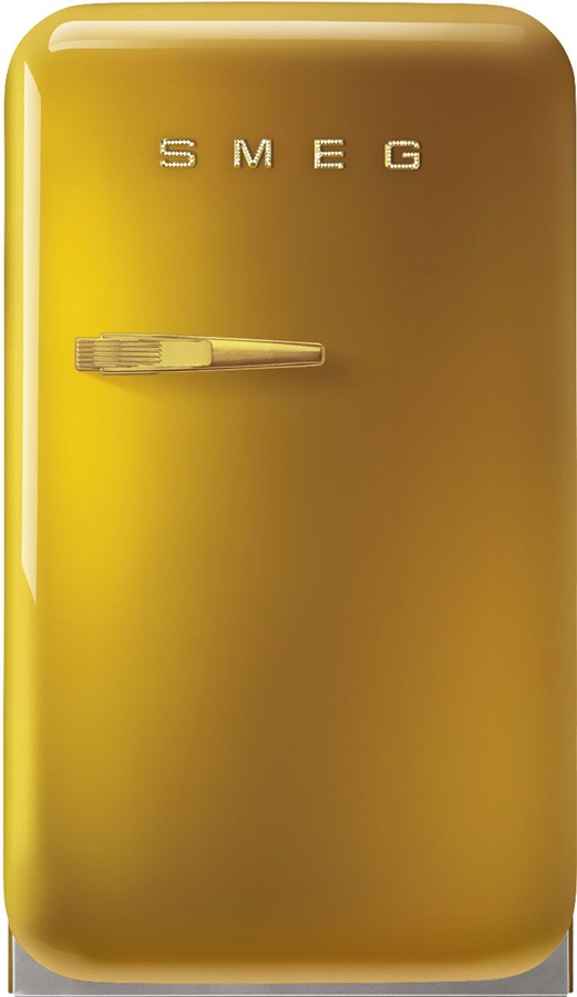 SMEG FAB5RDGO5 Vrijstaande Koelkast 50's Style - Goud