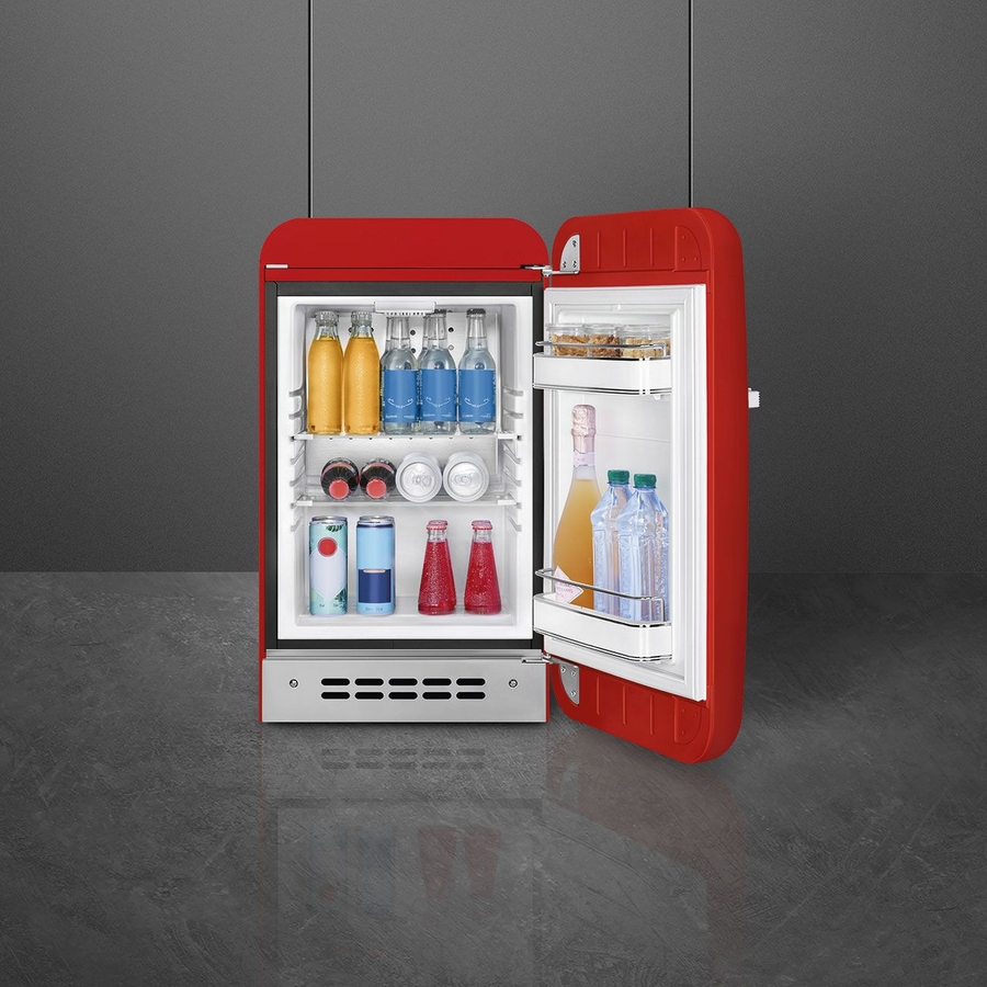 smeg-fab5rrd6-50s-style-koelkast-rood - Mammafina