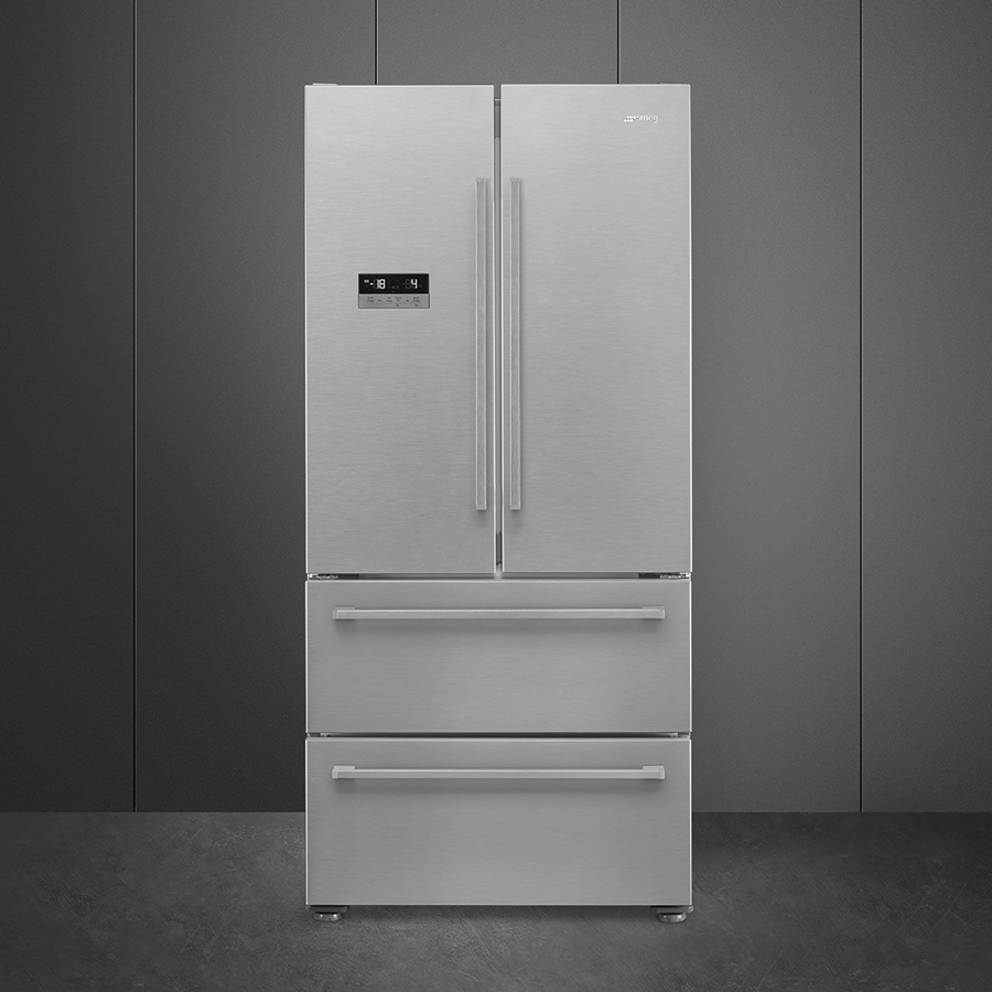 smeg-fq55fxde-vrijstaande-koel-vriescombinatie-inox - Mammafina