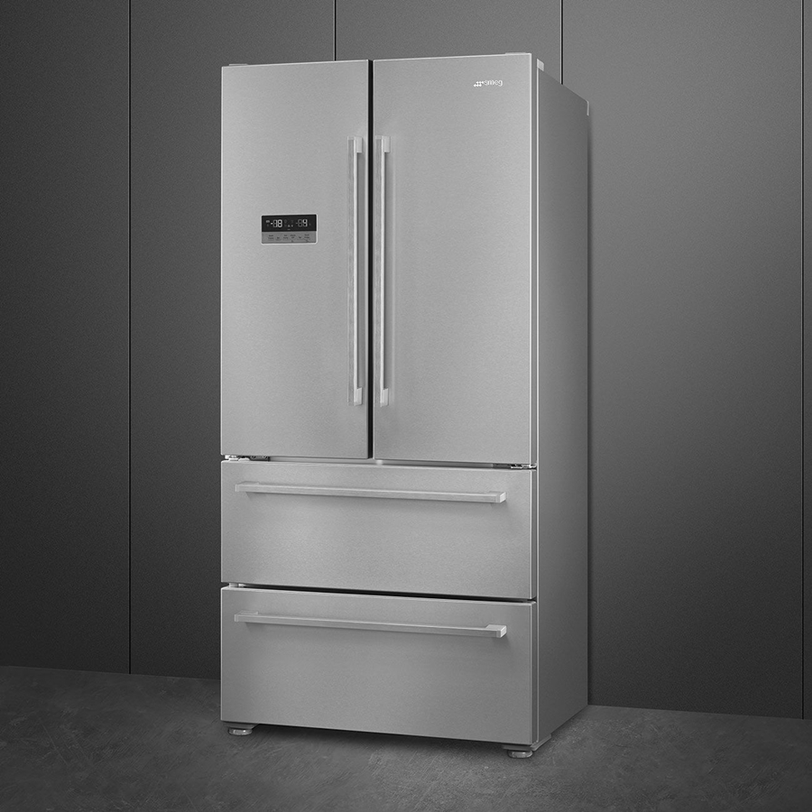 smeg-fq55fxde-vrijstaande-koel-vriescombinatie-inox - Mammafina