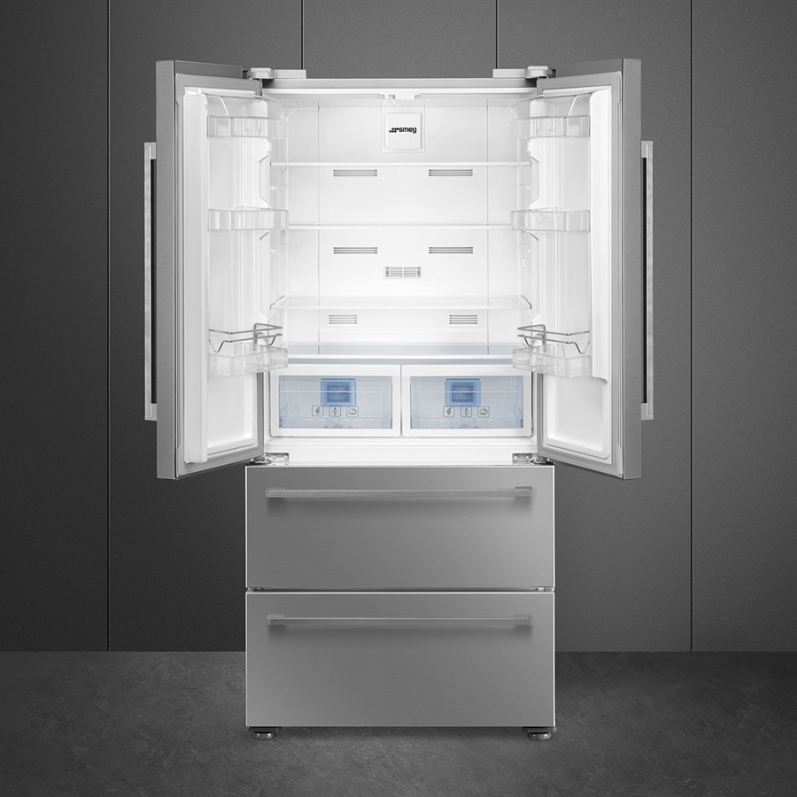 smeg-fq55fxde-vrijstaande-koel-vriescombinatie-inox - Mammafina
