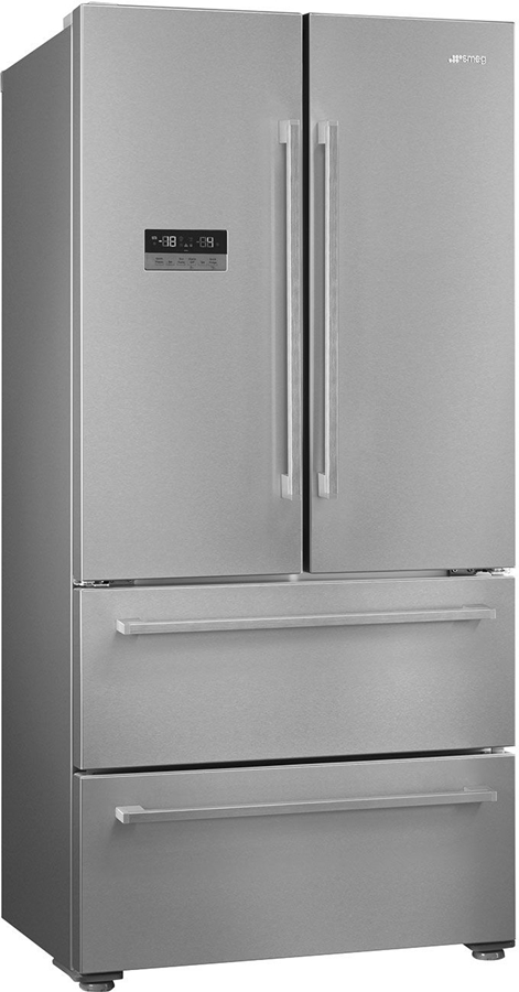 SMEG FQ55FXDE vrijstaande Koel-vriescombinatie - Inox