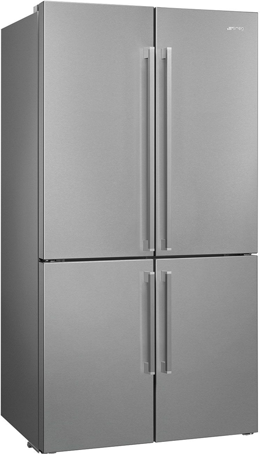 SMEG FQ60XE Vrijstaande Amerikaanse Koelkast - Inox
