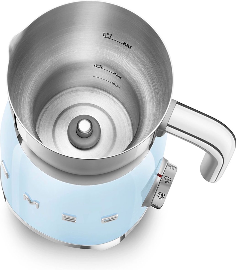smeg-mff11pbeu-melkopschuimer-50s-style-pastelblauw - Mammafina
