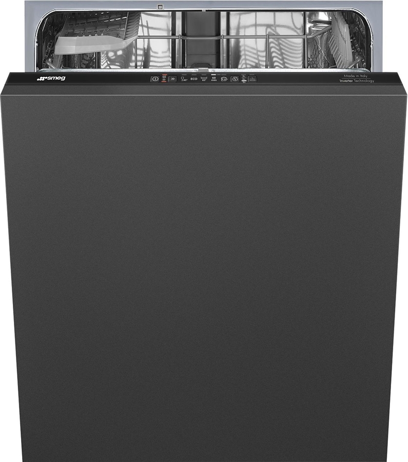 SMEG STL251C Universeel Esthetisch Inbouw Vaatwasser - Zwart - 60 cm