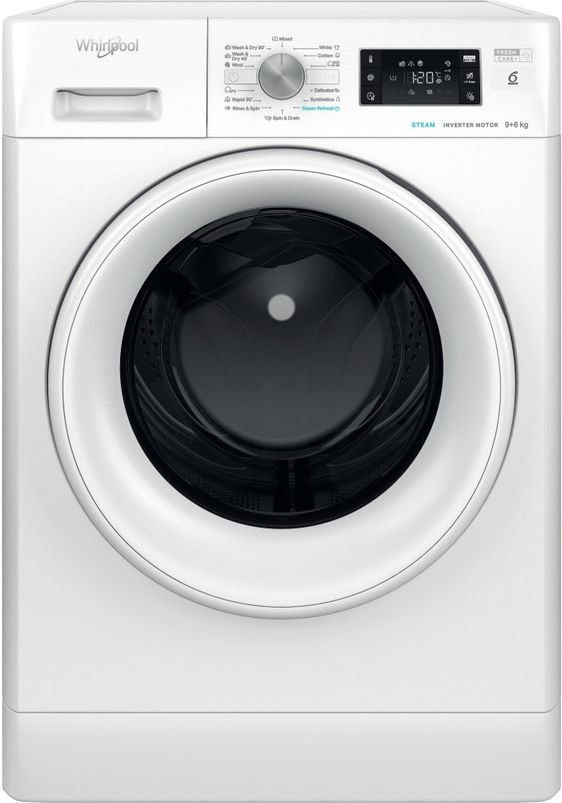 Whirlpool FFWDB 964489 WV EE Was-droogcombinatie
