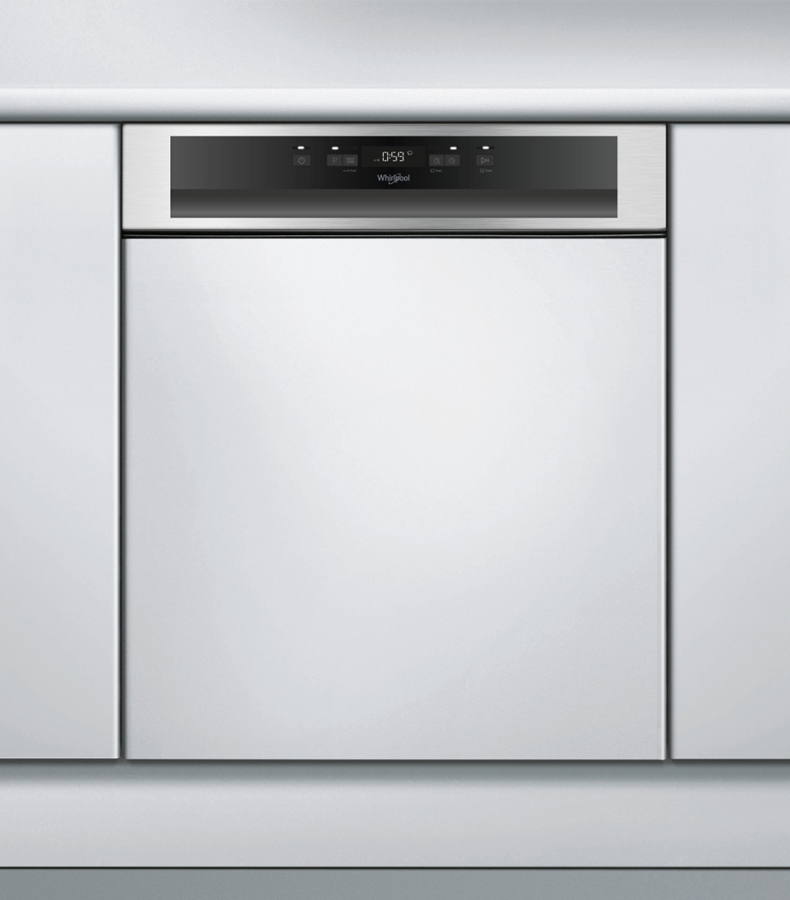 Whirlpool WBC 3C26 X geintegreerde vaatwasser