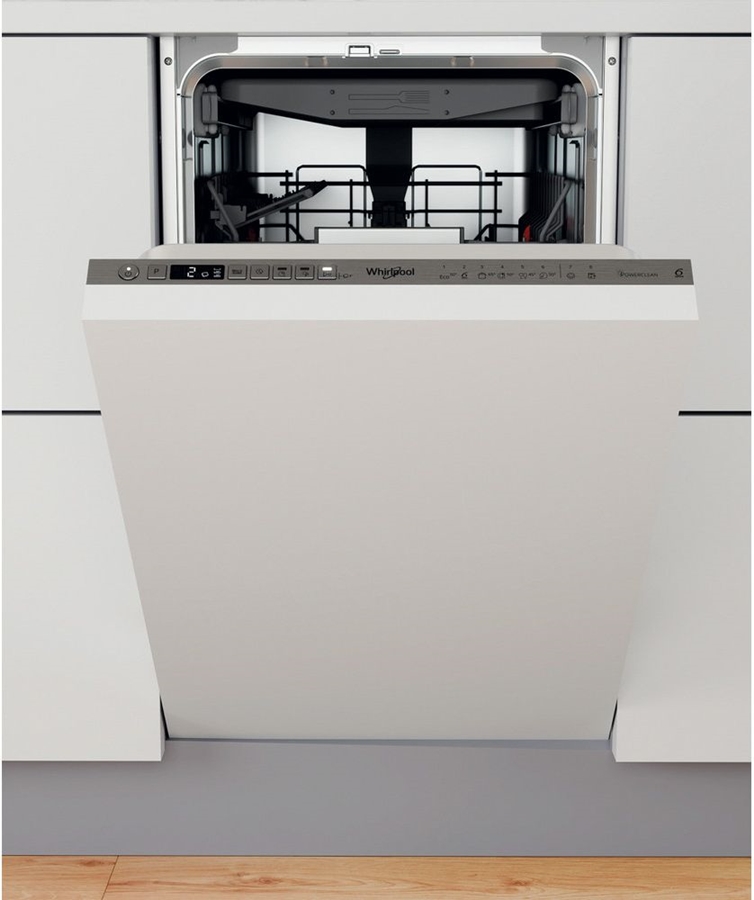 Whirlpool WSIO 3O34 PFE X Slimline Inbouw Vaatwasser - RVS