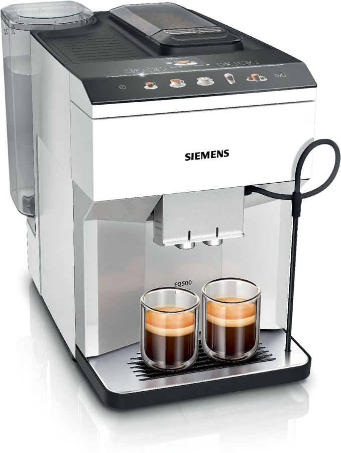 Siemens TP515R02 EQ500 Volautomatische Koffiemachine- Licht Zilver / Wit